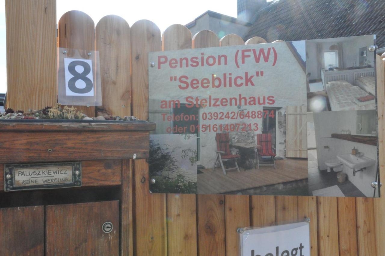 Pension "Seeblick" Am Stelzenhaus Dornburg  Bagian luar foto